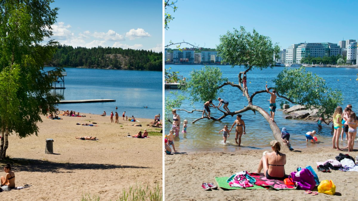 Här listar vi Stockholms fem bästa badplatser
